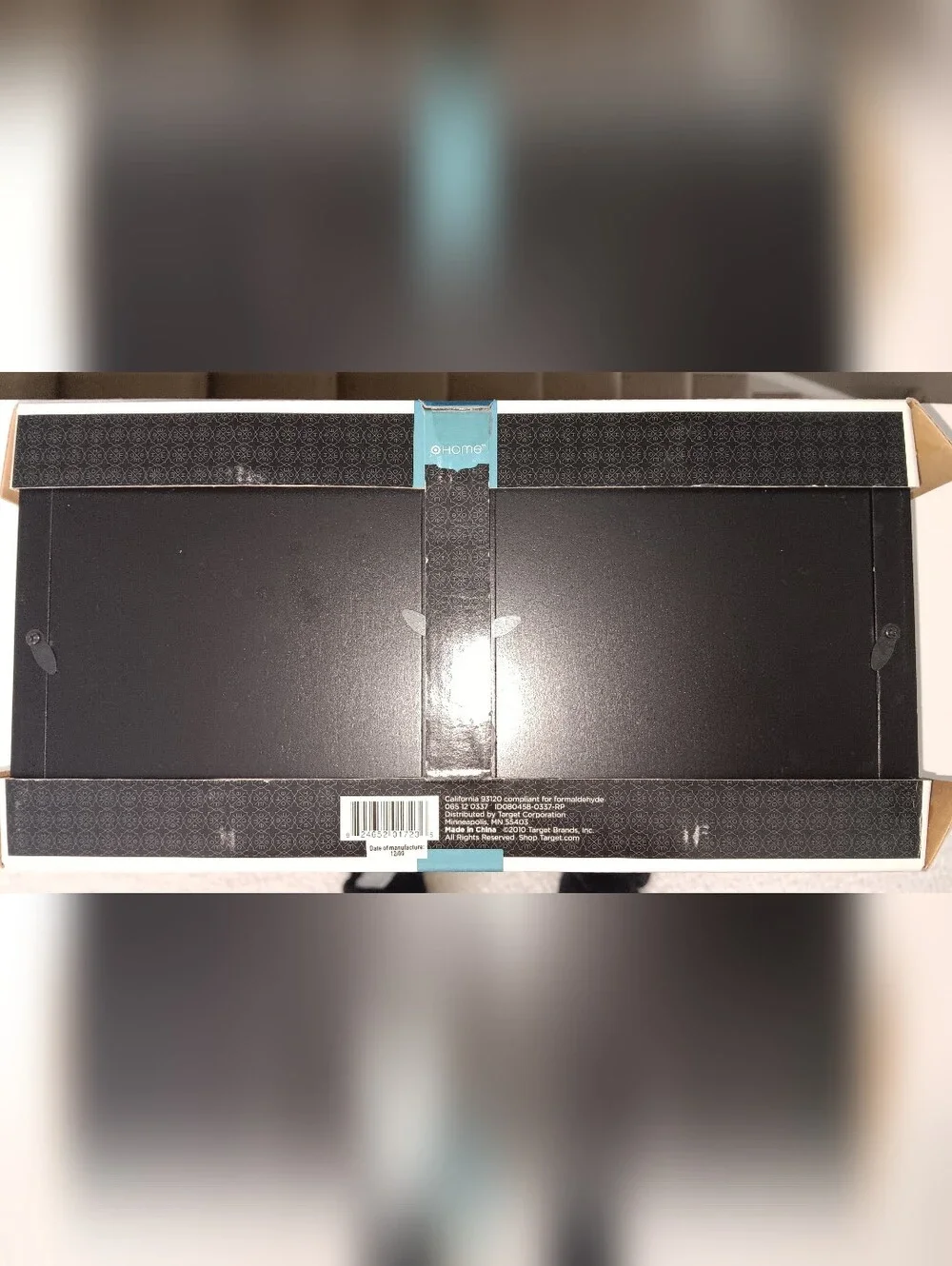 Home Double 4x4in Black Photo Frame Set - Black
